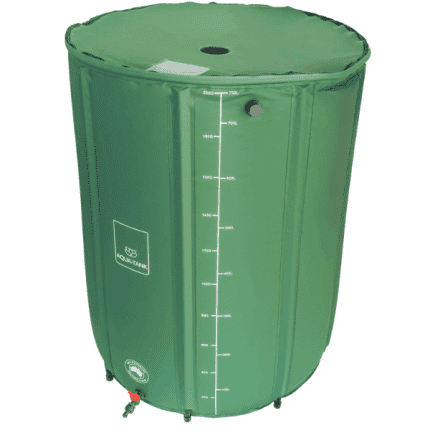 Aqua Tank 750L, foldable, BPA-free, UV-resistant PVC water storage tank