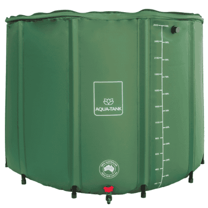 Aqua Tank 1000L, foldable, BPA-free, UV-resistant PVC water storage tank