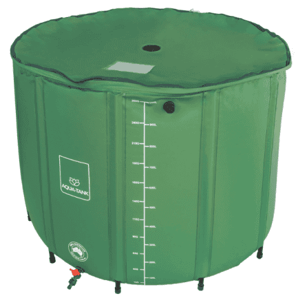 Aqua Tank 1000L, foldable, BPA-free, UV-resistant PVC water storage tank