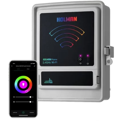 Holman Wi-Fi Garden Light Controller RGB Colour for outdoor lighting