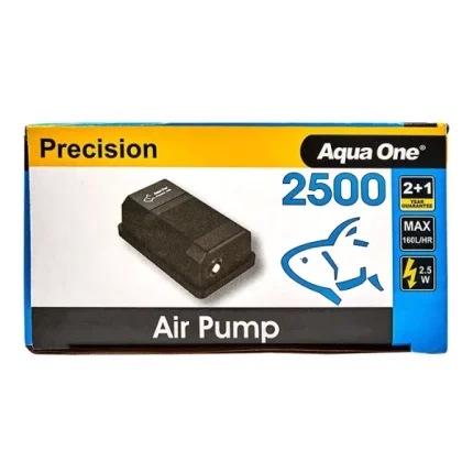 Precision aquarium air pump Aqua One 2500 for optimal water circulation