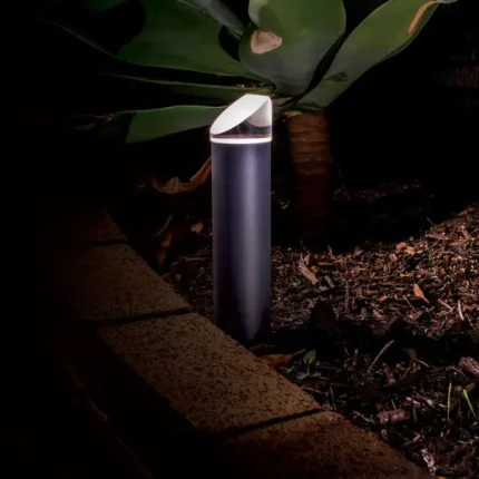 Durable, energy-efficient warm white path light for garden pathways