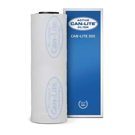 Can-Lite Carbon Filter 300 for odor control in small grow rooms.