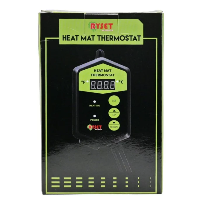 Ryset Heat Mat Thermostat with digital display and Australian plug