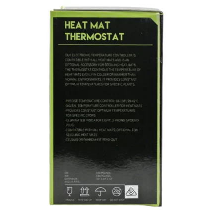 Ryset Heat Mat Thermostat with digital display and Australian plug