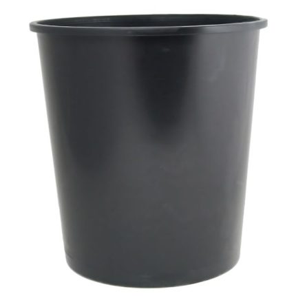 Black 10.5L citrus flower bucket with 250mm diameter, ideal for horticultural tasks