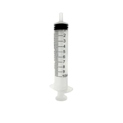 10ml syringe with clear markings and smooth plunger, perfect for horticultural applications