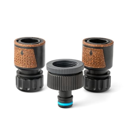 12mm BioGrip™ Connector Set, ergonomic and leak-proof for secure hose connections