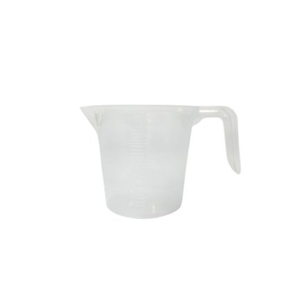 250ml measuring jug with clear markings and ergonomic handle, perfect for horticultural applications