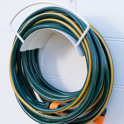 Holman ColourDip™ Metal Hose Hanger with Frost Finish, durable and rust-resistant for outdoor use