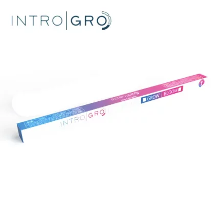 IntroGro 42W LED Grow Light, 6500K spectrum, 95cm bar, linkable for indoor plant growth