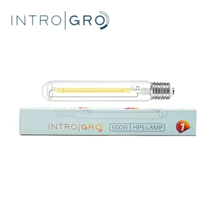 IntroGro 600W HPS Lamp with 2050K spectrum for indoor flowering plants