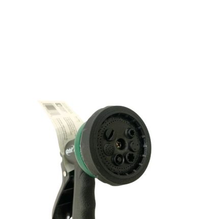 Orbit Turret Adjustable 7-Pattern Nozzle, ergonomic and durable with multiple spray patterns for garden and outdoor use