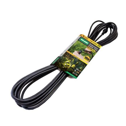 Holman 10m 2-Pin Extension Cable with IP67 waterproofing for outdoor lighting setups.