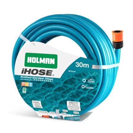 Holman 30m iHose® Garden Hose with Grip 'n' Lock® fittings.